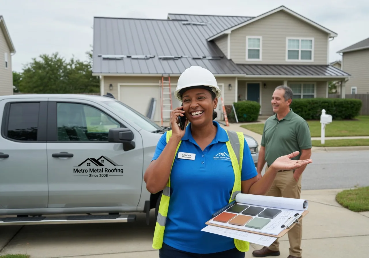 Storm Damage Metal Roof Repair in Plaucheville, LA